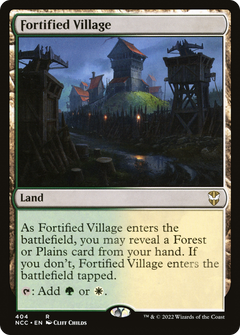 Fortified Village [Streets of New Capenna Commander]-1