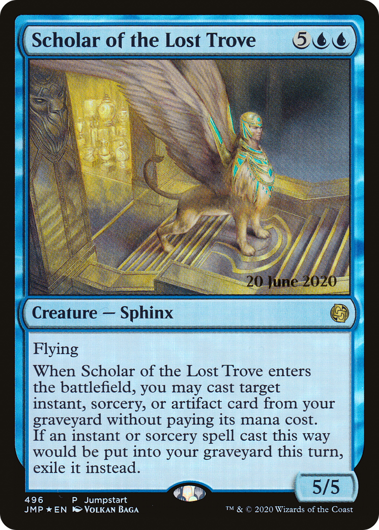 Scholar of the Lost Trove (Prerelease) [Jumpstart]-1