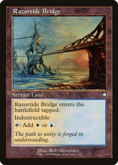 Razortide Bridge (Retro) [The Brothers' War Commander]-1