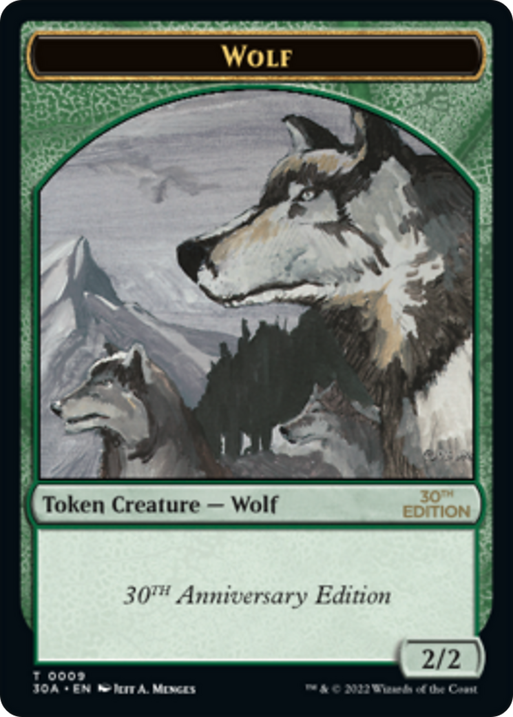 Wolf Token (30A-009) - 30th Anniversary Tokens-1