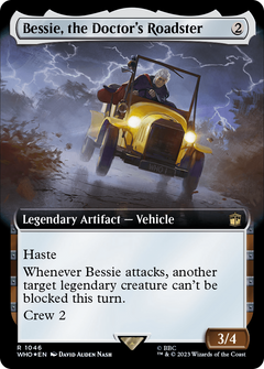 Bessie, the Doctor's Roadster (Extended Art) (Surge Foil) [Doctor Who]-1