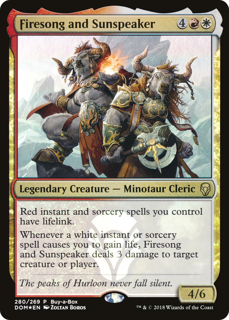 Firesong and Sunspeaker (Buy-A-Box) [Dominaria]-1