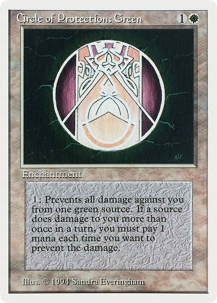 Circle of Protection: Green [Summer Magic / Edgar]-1
