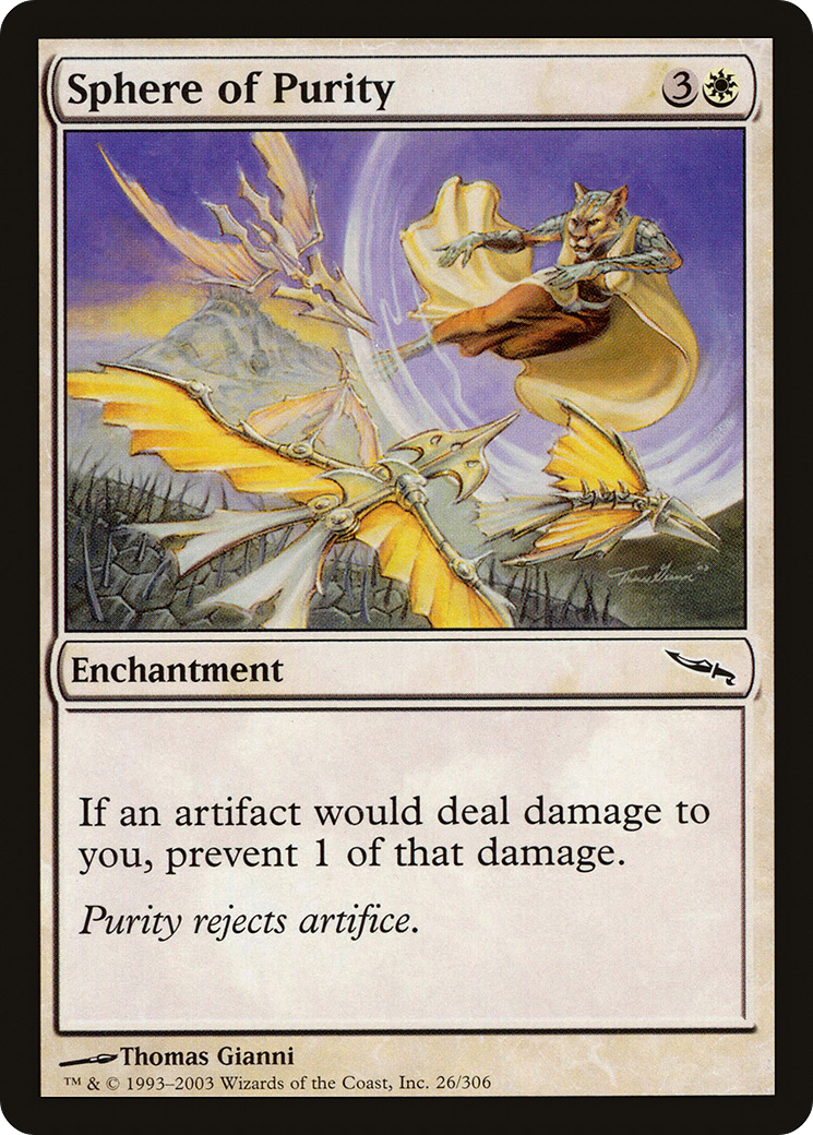 Sphere of Purity [Mirrodin]-1