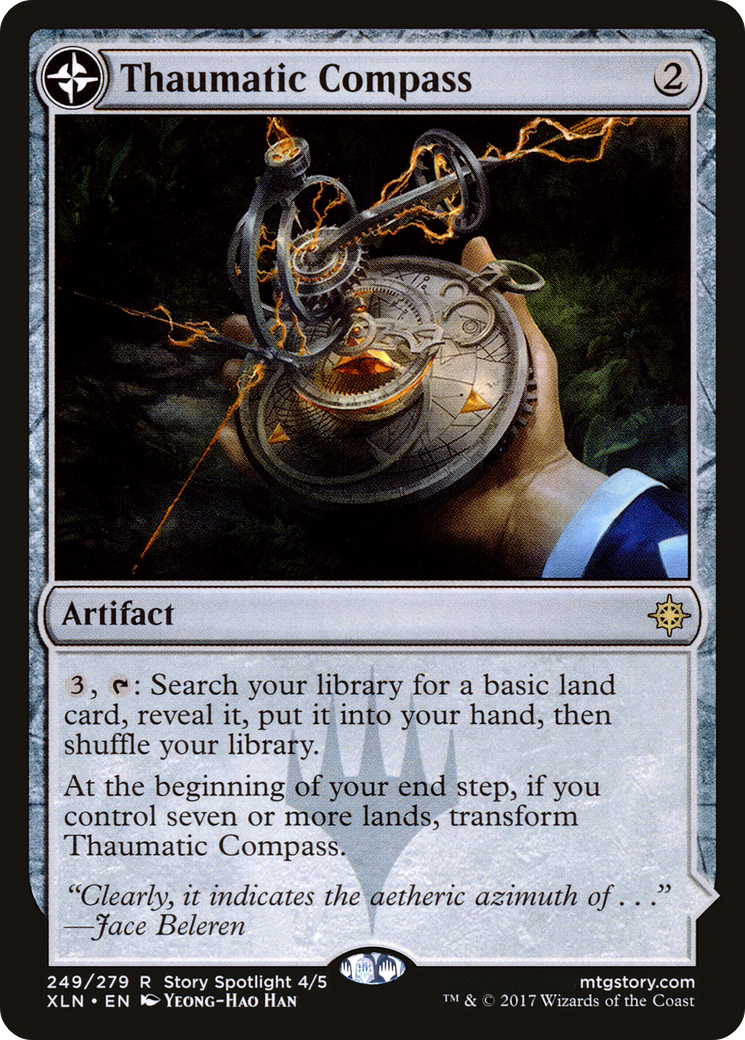 Thaumatic Compass // Spires of Orazca [Ixalan]-4