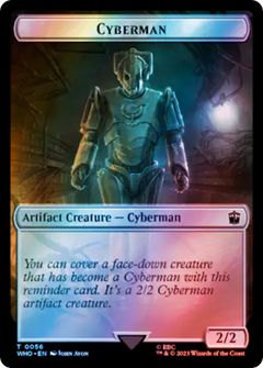Cyberman (TWHO-056) - Doctor Who Tokens Foil-1