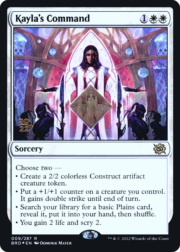 Kayla's Command [The Brothers' War Prerelease Promos]-1