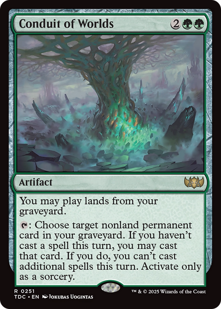 Conduit of Worlds [Tarkir: Dragonstorm Commander]-1
