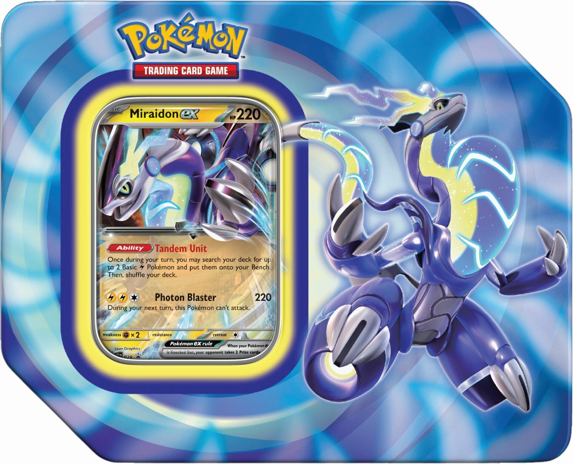 Paldea Legends Tins (Miraidon ex)-1