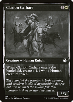 Clarion Cathars [Innistrad: Double Feature]-1
