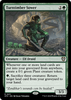 Turntimber Sower [Outlaws of Thunder Junction Commander]-1