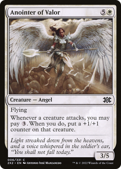 Anointer of Valor [Double Masters 2022]-1