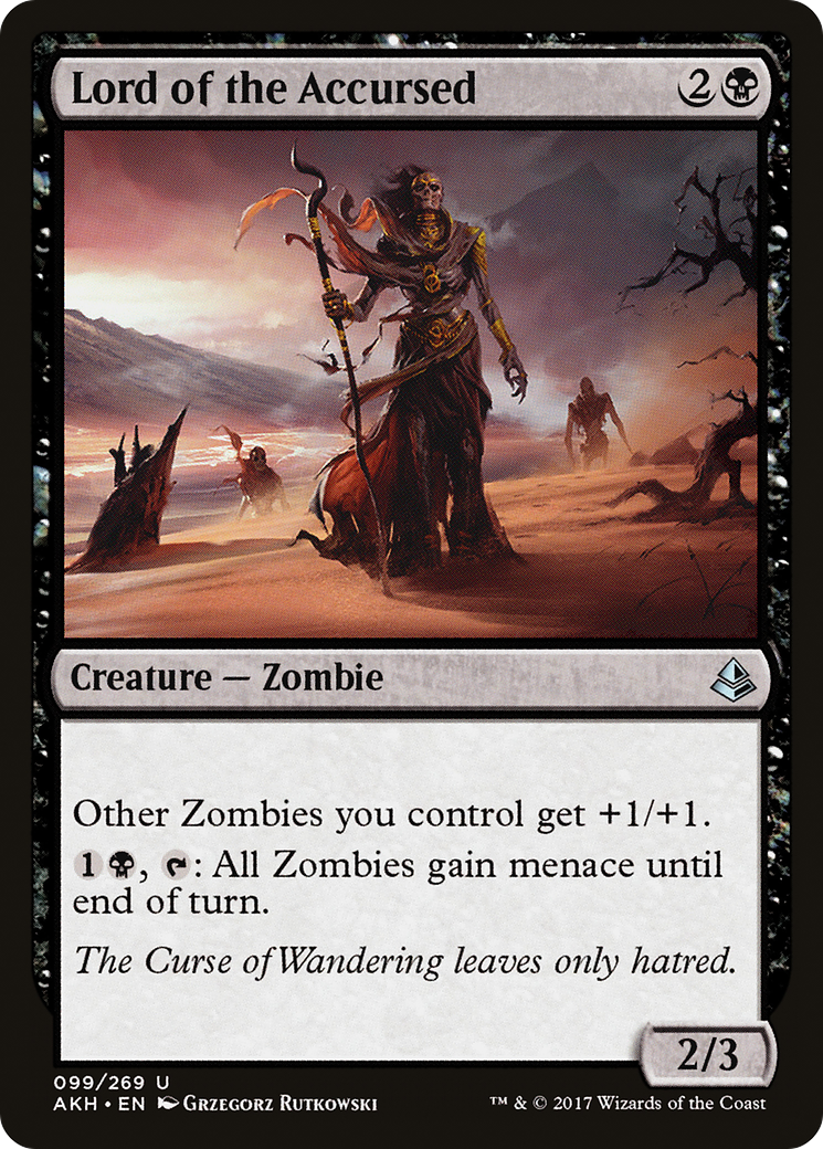 Lord of the Accursed [Amonkhet]-1