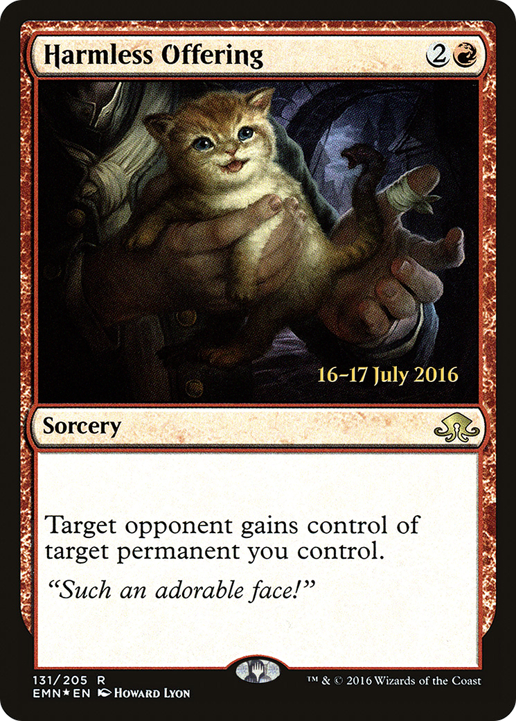Harmless Offering [Eldritch Moon Prerelease Promos]-1