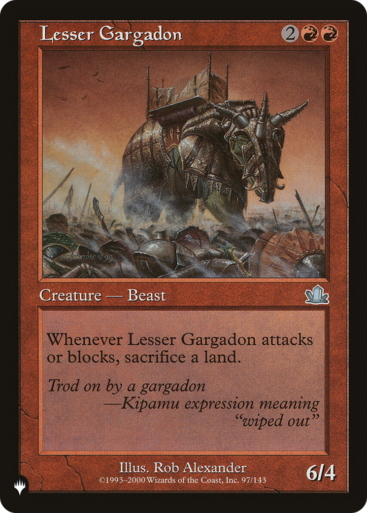 Lesser Gargadon [The List]-1