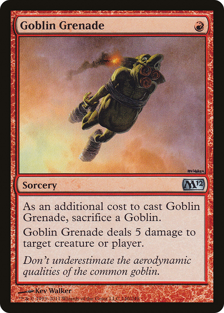 Goblin Grenade [Magic 2012]-1
