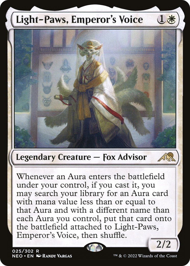 Light-Paws, Emperor's Voice [Kamigawa: Neon Dynasty]-1