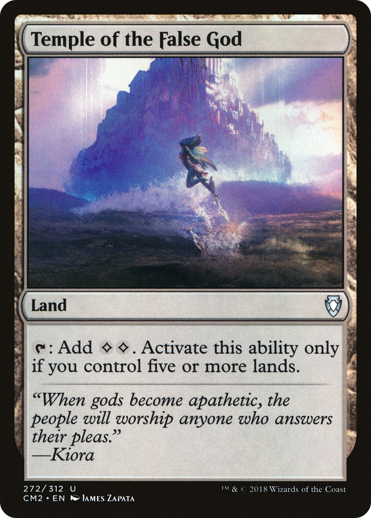 Temple of the False God (272/312) [Commander Anthology Volume II]-1