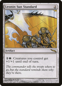 Leonin Sun Standard [Mirrodin]-1