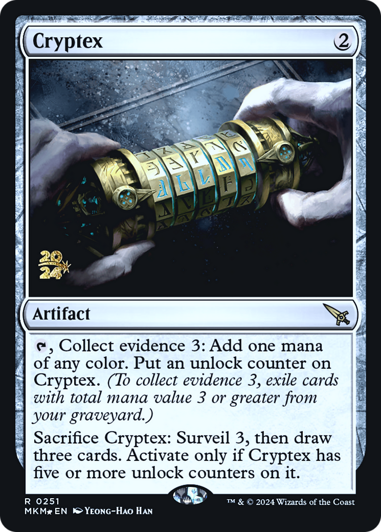 Cryptex [Murders at Karlov Manor Prerelease Promos]-1