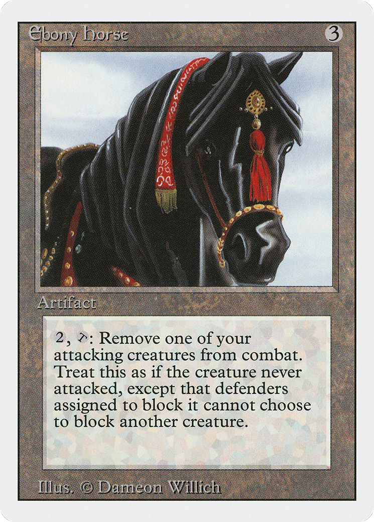 Ebony Horse [Revised Edition]-1