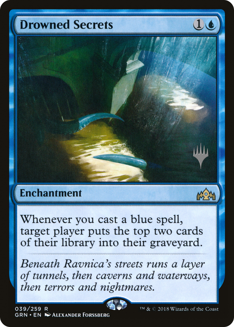 Drowned Secrets (Promo Pack) [Guilds of Ravnica Promos]-1