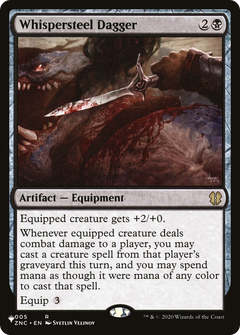 Whispersteel Dagger (LIST-ZNC-5) - The List-1