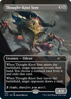 Thought-Knot Seer (1151) (Borderless) [Secret Lair Drop Series]-1