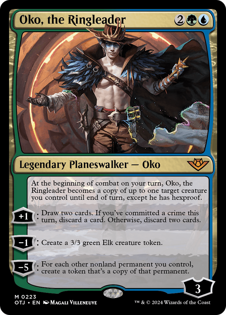 Oko, the Ringleader [Outlaws of Thunder Junction]-1