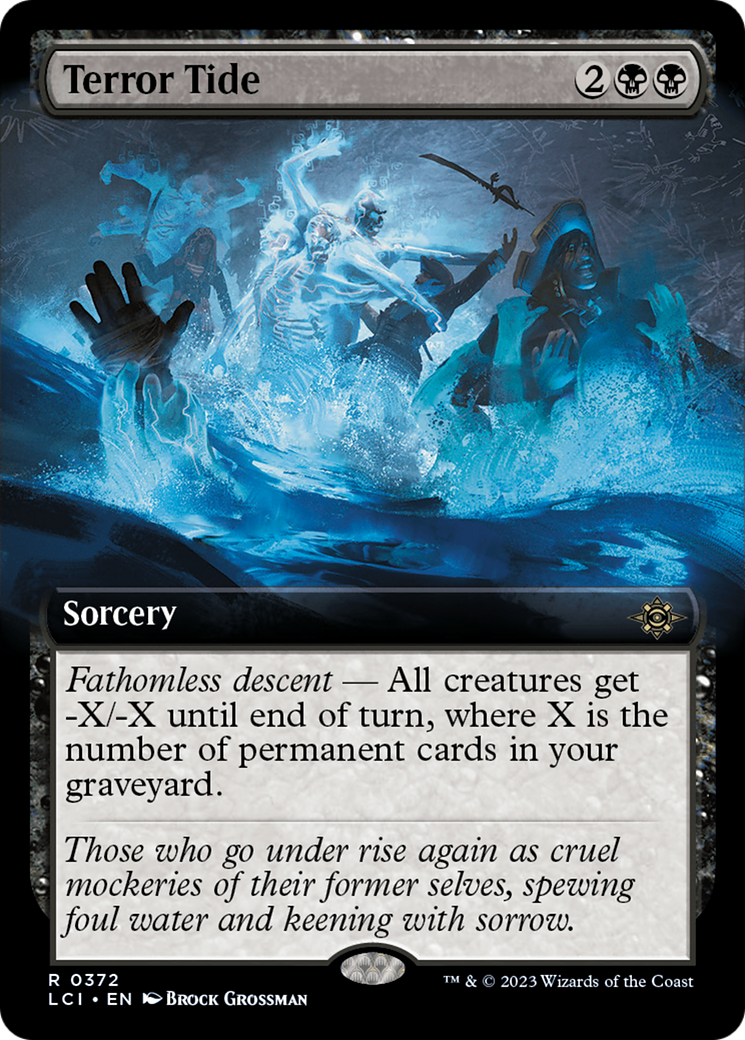 Terror Tide (Extended Art) [The Lost Caverns of Ixalan]-1
