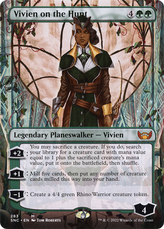 Vivien on the Hunt (Borderless) (SNC-283) - Streets of New Capenna (Borderless)-1