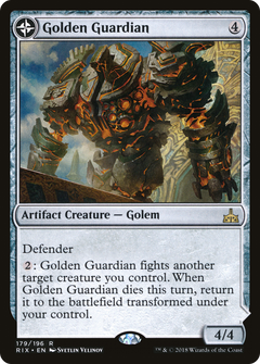Golden Guardian // Gold-Forge Garrison [Rivals of Ixalan]-3