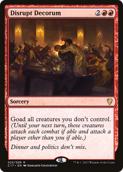 Disrupt Decorum [Commander 2017]-1