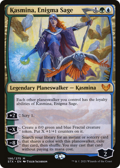 Kasmina, Enigma Sage (Promo Pack) [Strixhaven: School of Mages Promos]-1