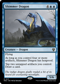 Shimmer Dragon [Murders at Karlov Manor Commander]-1