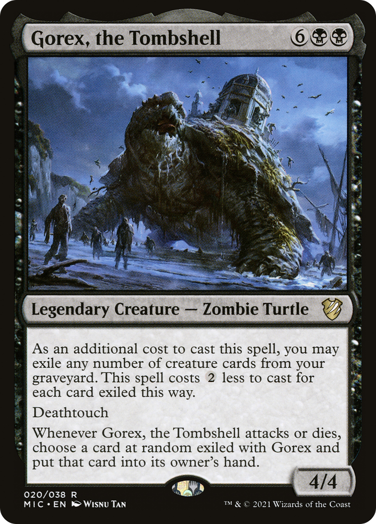 Gorex, the Tombshell [Innistrad: Midnight Hunt Commander]-1