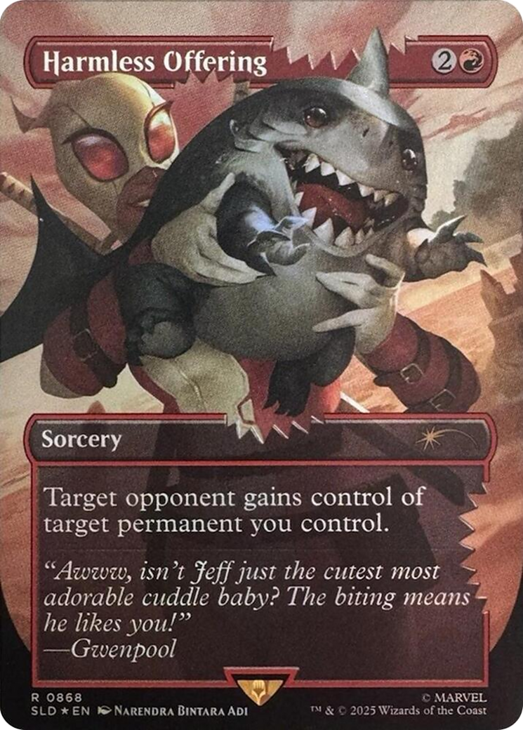 Harmless Offering (Rainbow Foil) [Secret Lair Drop Series]-1