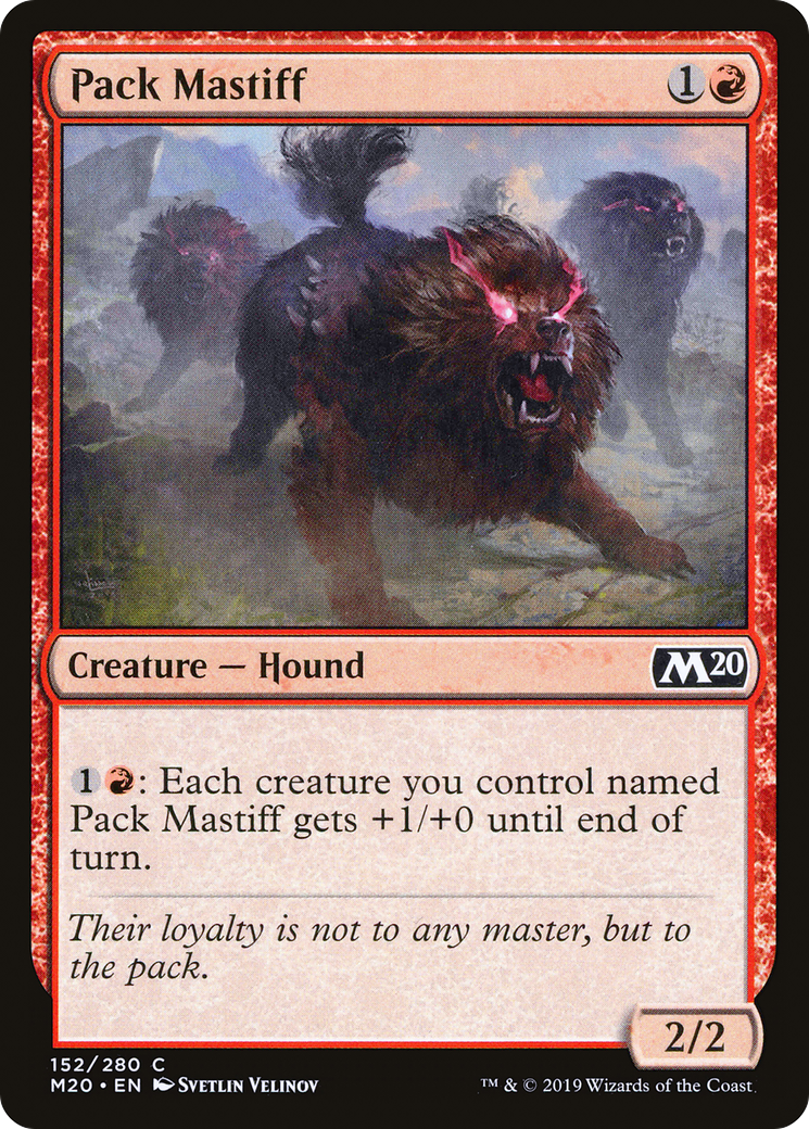 Pack Mastiff [Core Set 2020]-1