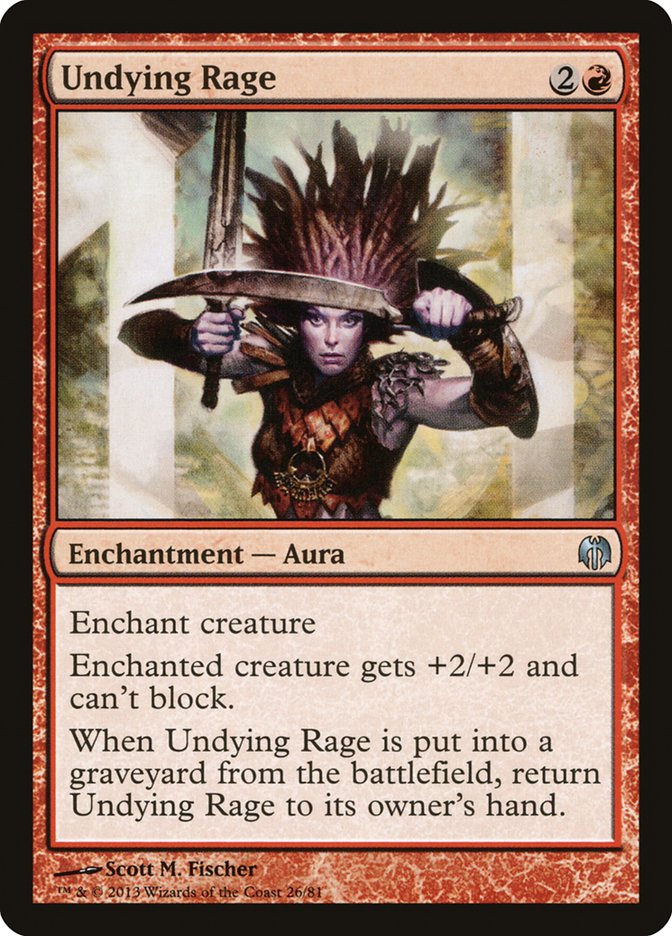 Undying Rage [Duel Decks: Heroes vs. Monsters]-1