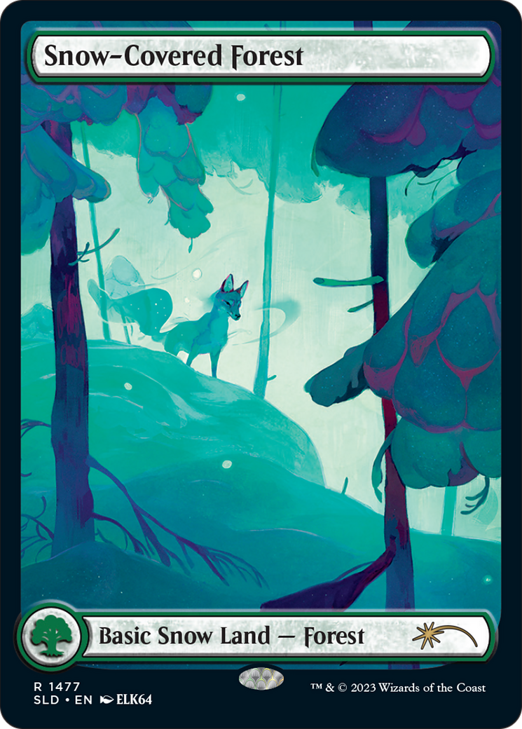 Snow-Covered Forest (1477) [Secret Lair Drop Series]-1
