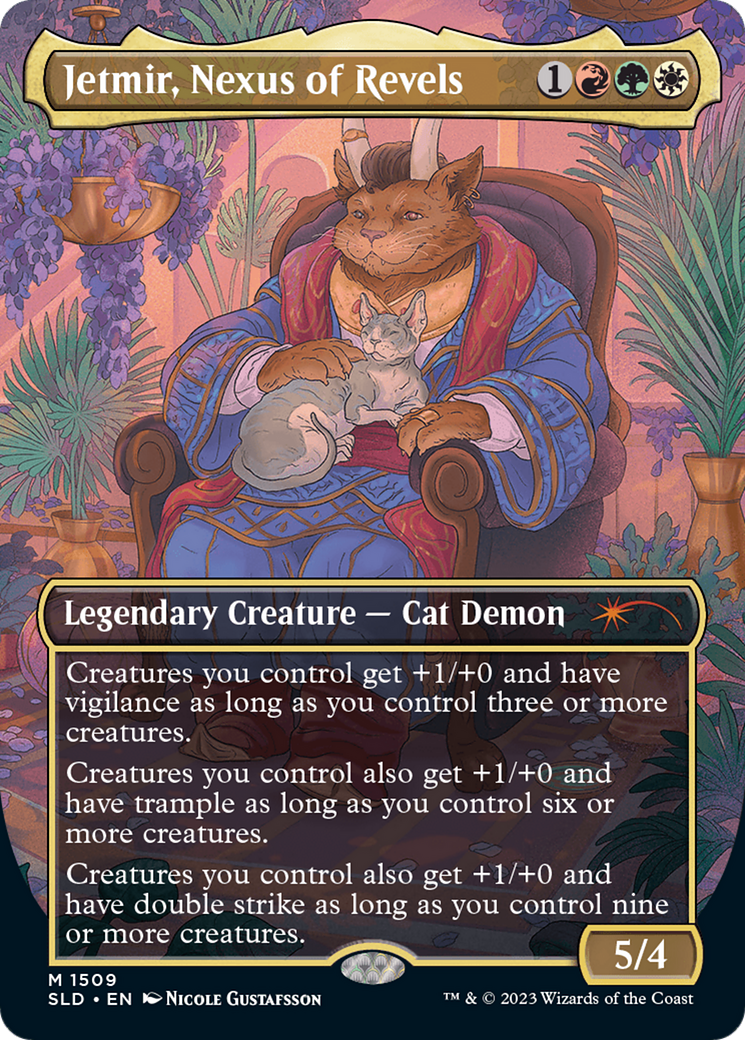 Jetmir, Nexus of Revels // Jetmir, Nexus of Revels [Secret Lair Commander Deck: Raining Cats and Dogs]-3