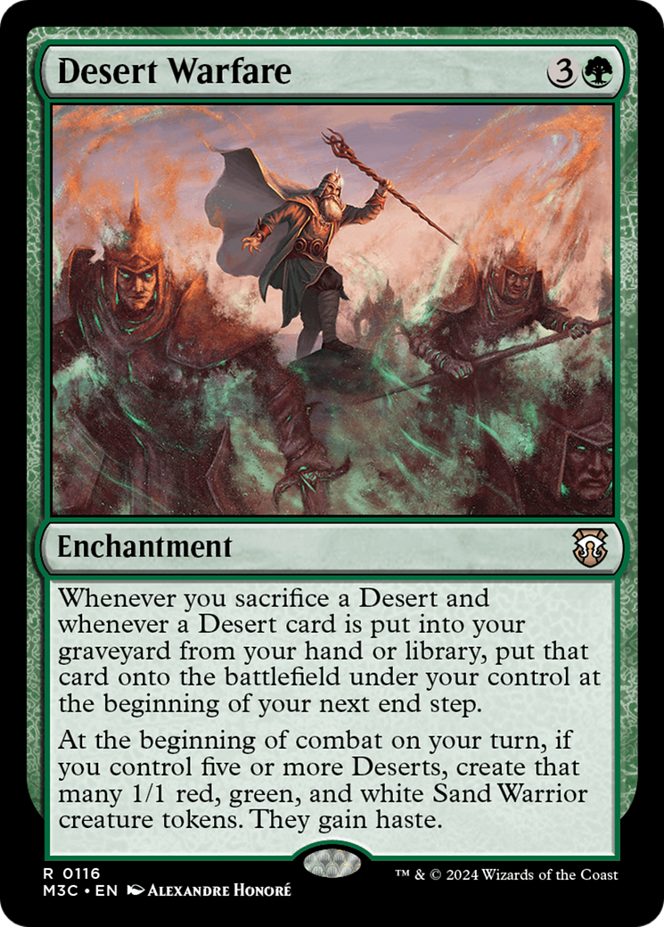 Desert Warfare [Modern Horizons 3 Commander]-1