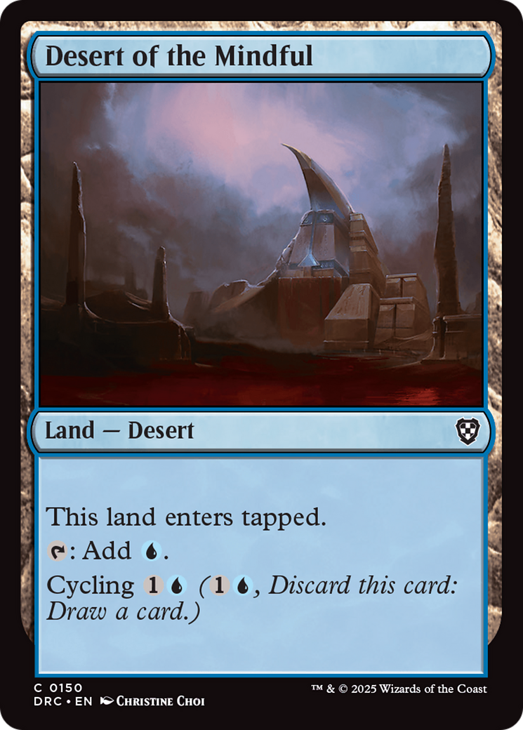 Desert of the Mindful [Aetherdrift Commander]-1