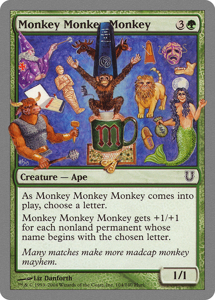 Monkey Monkey Monkey [Unhinged]-1
