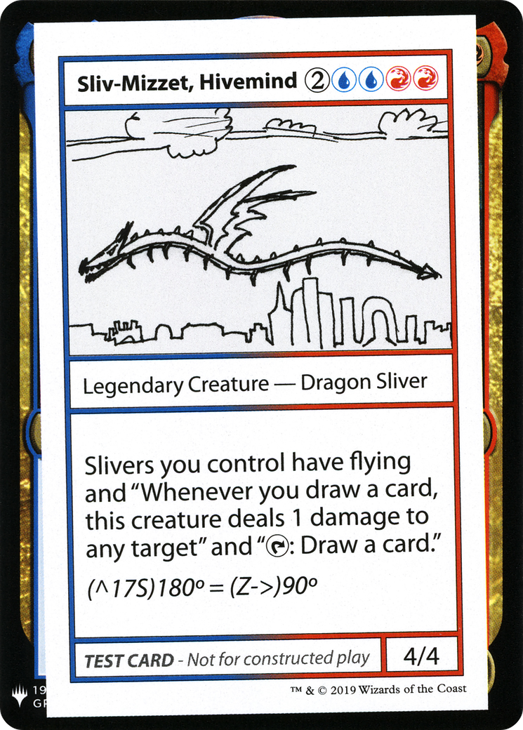 Sliv-Mizzet, Hivemind [Mystery Booster Playtest Cards]-1