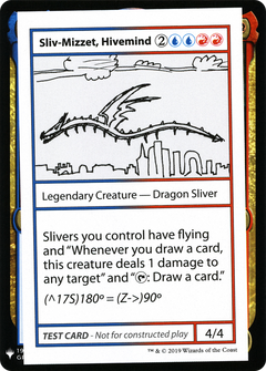 Sliv-Mizzet, Hivemind [Mystery Booster Playtest Cards]-1