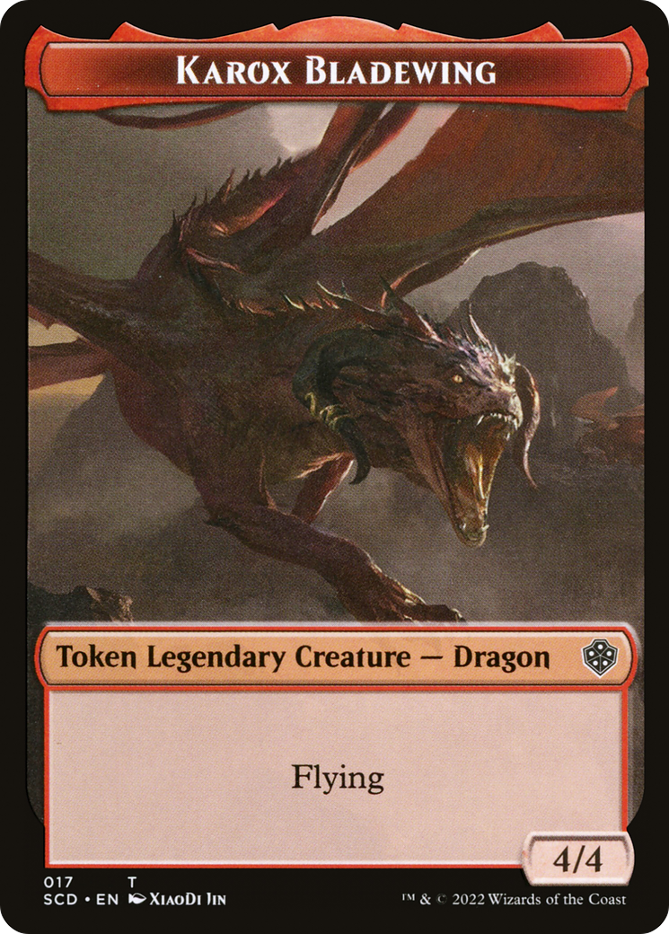 Karox Bladewing (TSCD-017) - Starter Commander Deck Tokens Foil-1