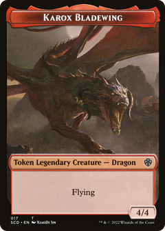 Karox Bladewing (TSCD-017) - Starter Commander Deck Tokens-1