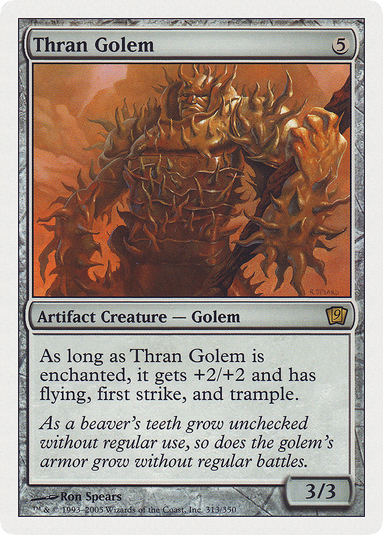 Thran Golem [Ninth Edition]-1