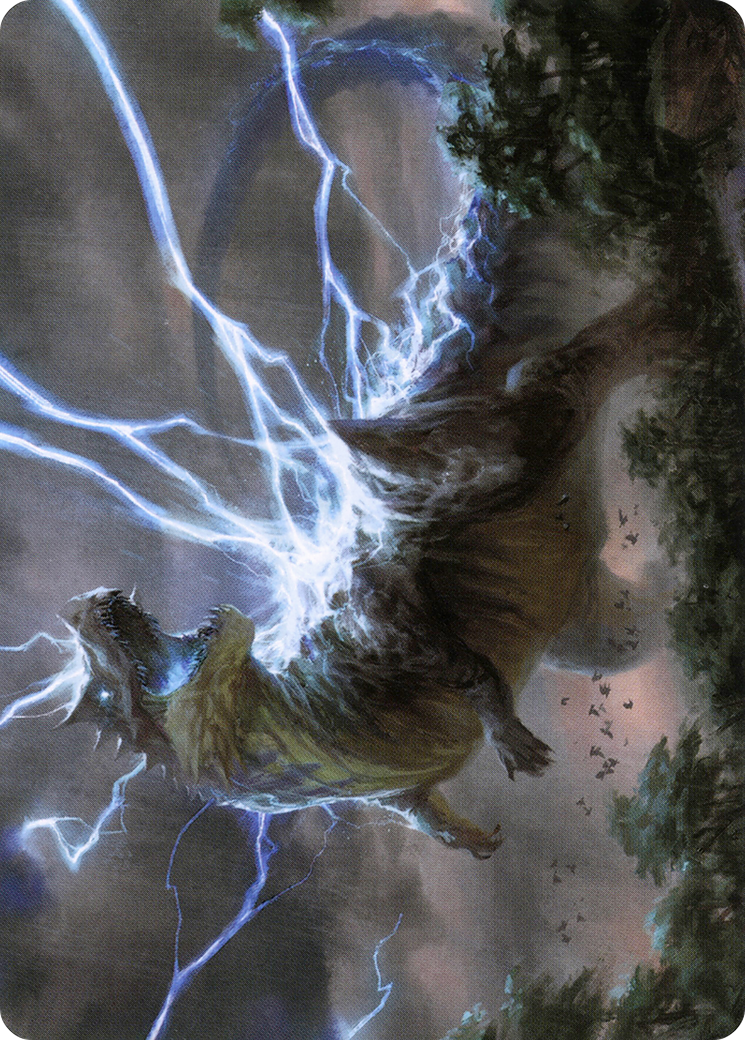 Thrasta, Tempest's Roar Art Card (41) [Modern Horizons 2 Art Series]-1